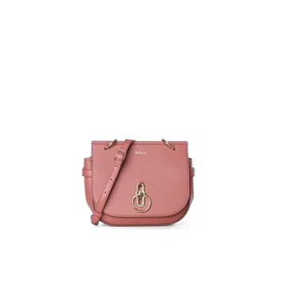 Mulberry Amberley Leather Bag In Pink