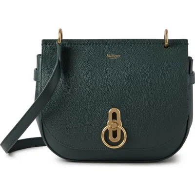 Mulberry Amberley Leather Shoulder Bag In  Green