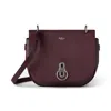 Mulberry Amberley Satchel Black Cherry