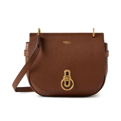 Mulberry Amberley Satchel Oak In Brown