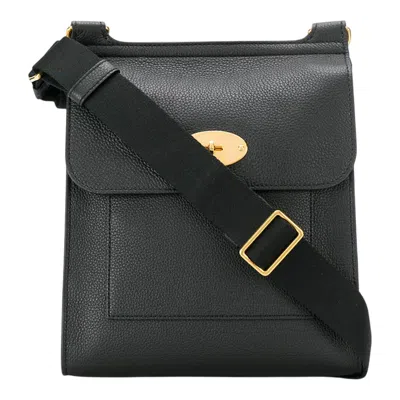 MULBERRY ANTONY BLACK SMALL CLASSIC GRAIN