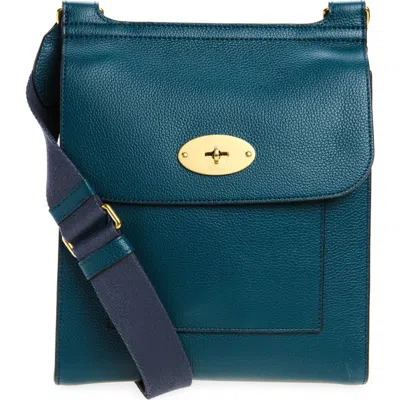 Mulberry Antony Leather Crossbody Bag In Green