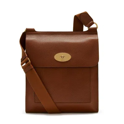 Mulberry Small Antony Leather Crossbody Bag In Brown