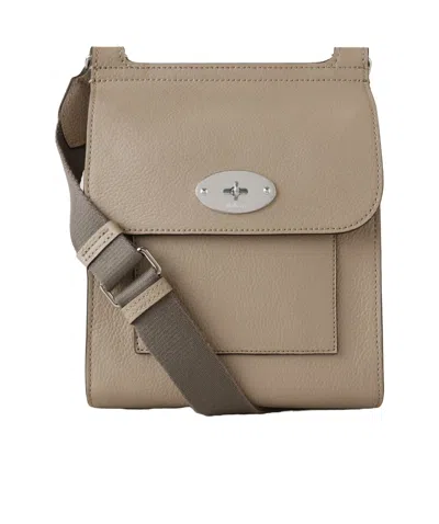 Mulberry Antony Small Mailman Bag In Nude