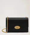Mulberry Darley S Black Grain Print Leather Clutch