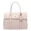 Mulberry Bayswater Turn-lock Handbag In Neutral