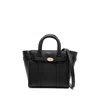 Mulberry Mini Zipped Bayswater Small Classic Grai In Black