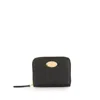 Mulberry Logo Plaque Wallet Wallets, Card Holders Black In Black