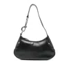 Mulberry Rivet-detail Leather Shoulder Bag In Black