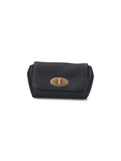 Mulberry Flip Chain Shoulder Bag In Black