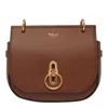 Mulberry Small Amberly Satchel Bag In Brown