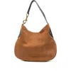 Mulberry Leather Panel Shoulder Bag Strap