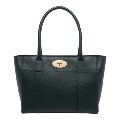 Mulberry Leather Bayswater 9 To 5 Tote Bag In Green