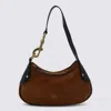 Mulberry Vintage Oak Leather Small Hackney Shoulder Bag