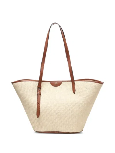 Mulberry Basket Tote Bag In Neutral