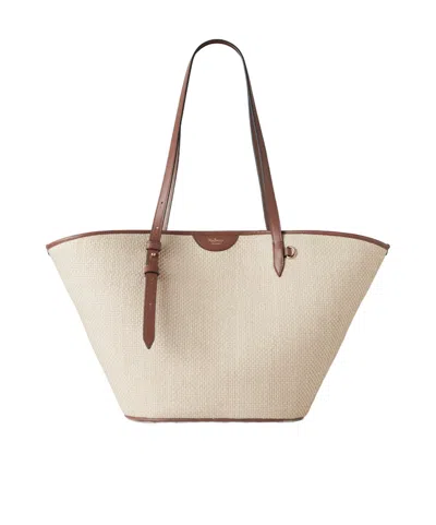 Mulberry Basket Tote In Brown