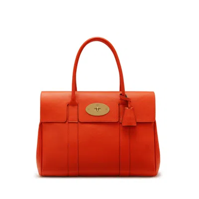 Mulberry Bayswater In Orange