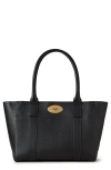 Mulberry Bayswater 9 To 5 Leather Zip Tote In Black