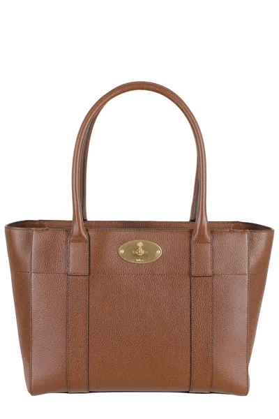 Mulberry Bayswater 9 To 5 Two Tone Scg In Brown