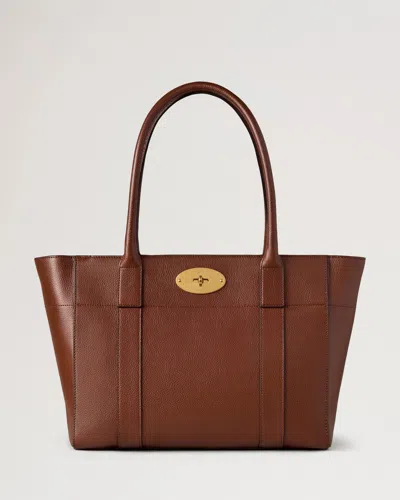 Mulberry Bayswater 9 To 5 Two Tone Small Classic Grain In Black