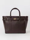 MULBERRY BAYSWATER BAG IN GRAINED LEATHER WITH SHOULDER STRAP,F09607114