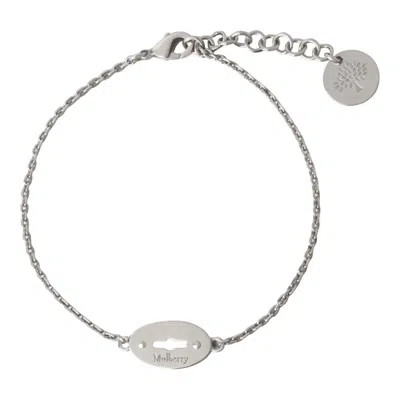 Mulberry Bayswater Metal Bracelet In Metallic