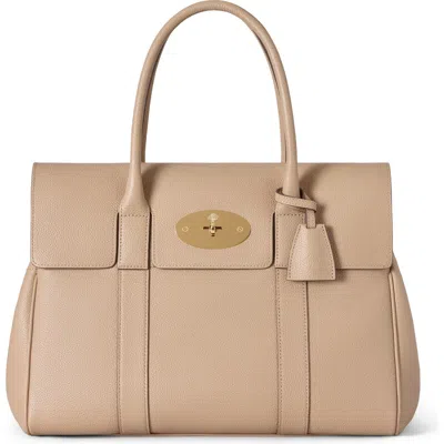 Mulberry Small Leather Bayswater Shoulder Bag In Pink