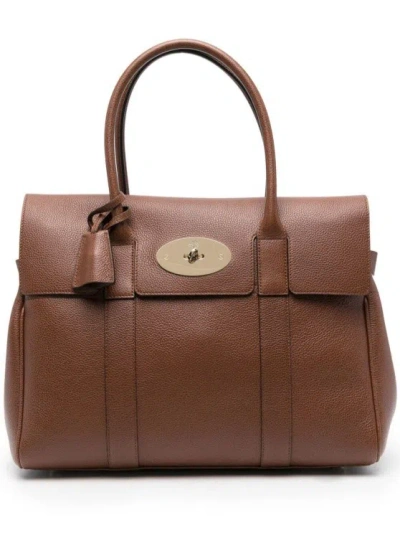 Mulberry Bayswater Brown Leather Handbag
