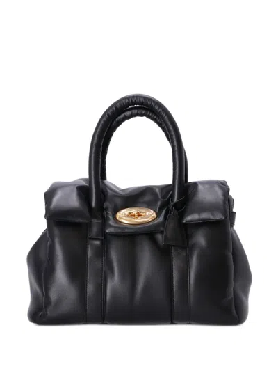 Mulberry Bayswater Bubble Tote Bag In 黑色