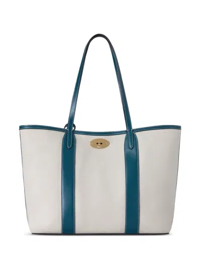 Mulberry Bayswater Tote Bag Aus Canvas In Purple