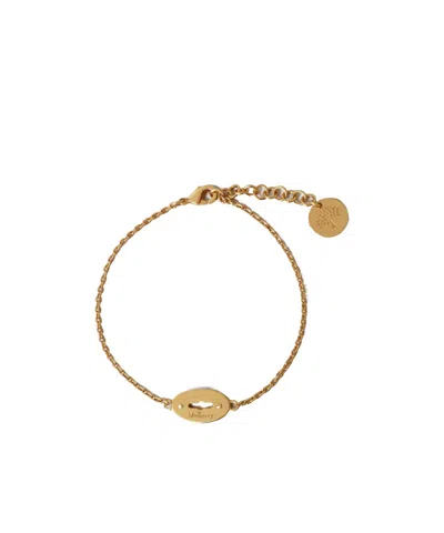 Mulberry Bayswater Chain-link Bracelet In Gold