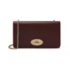 Mulberry Bayswater Clutch Wallet In Burgundy