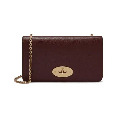 Mulberry Bayswater Clutch Wallet In Burgundy