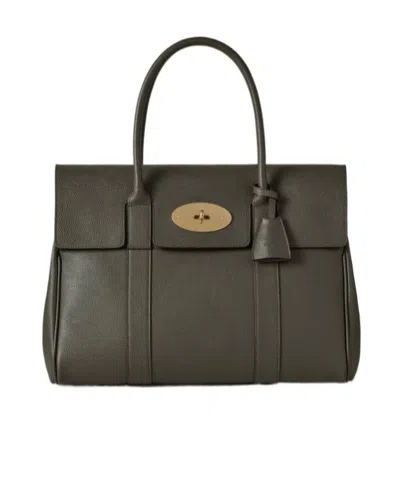 Mulberry Bayswater Flap-top Leather Tote Bag In Pattern