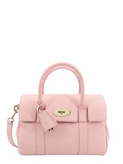 Mulberry Bayswater Foldover Top Small Tote Bag In Pink