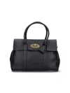 Mulberry 'bayswater' Black Handbag With Twist-lock Fastening In Black