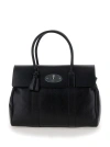 MULBERRY BAYSWATER' HANDBAG WITH TWIST CLOSURE IN PEBBLED LEATHER