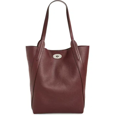 MULBERRY MULBERRY BAYSWATER HEAVY GRAIN LEATHER NORTH/SOUTH TOTE