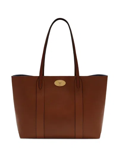 Mulberry Bayswater Leather Tote Bag In Brown