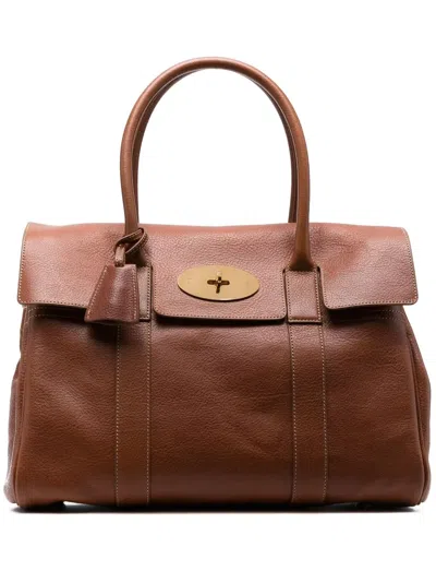 Mulberry Bayswater Shopper In Brown