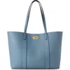 Mulberry Bayswater Leather Tote In Brighton Blue