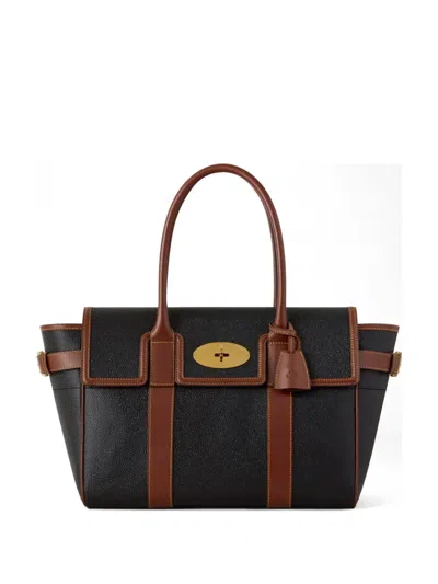 Mulberry Bayswater Lock-detail Tote Bag In Black