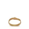 Mulberry Bayswater Metal Slim Bracelet In New Brass