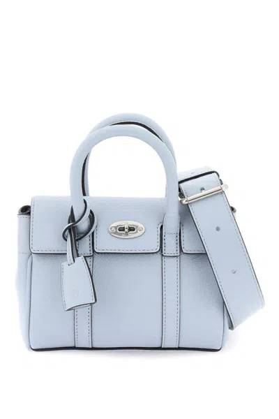 Mulberry Bayswater Mini Bag In Celeste