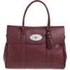 Mulberry Bayswater Pebbled Leather Satchel