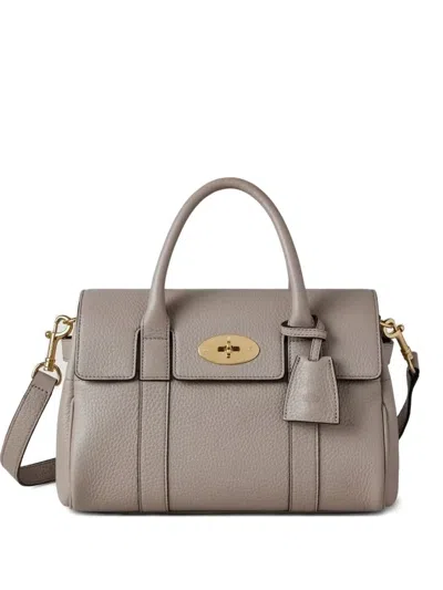 Mulberry Bayswater Satchel Bag In Neutral