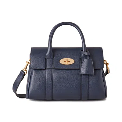 Mulberry Bayswater Satchel In Blue