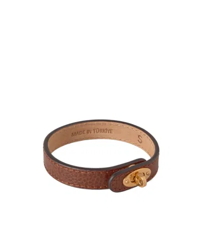 Mulberry Bayswater Thin Bracelet In Brown