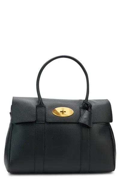 Mulberry Bayswater Top Handle Bag In Black