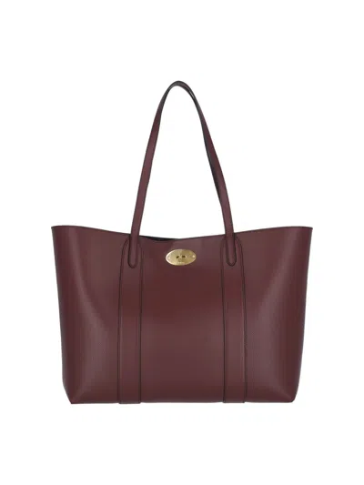 Mulberry "bayswater" Tote Bag – Burgundy